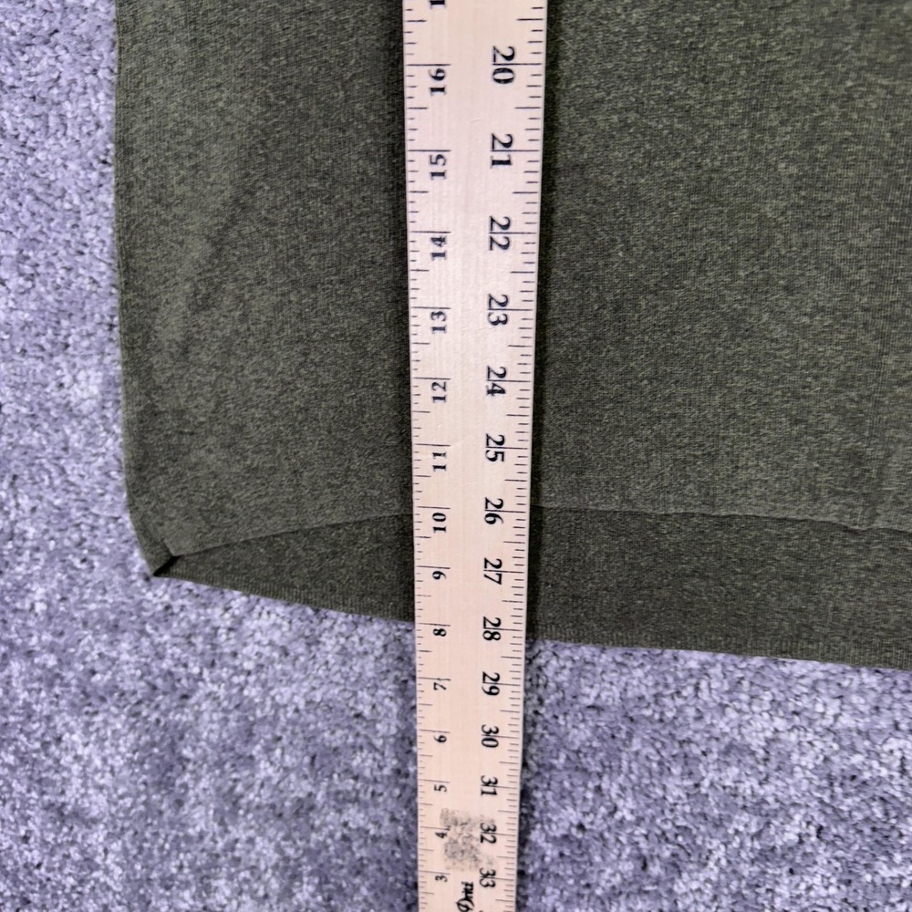 Banana Republic Shirt Mens Large Green Cotton Knit Crew Neck Pullover Casual - Picture 4 of 8